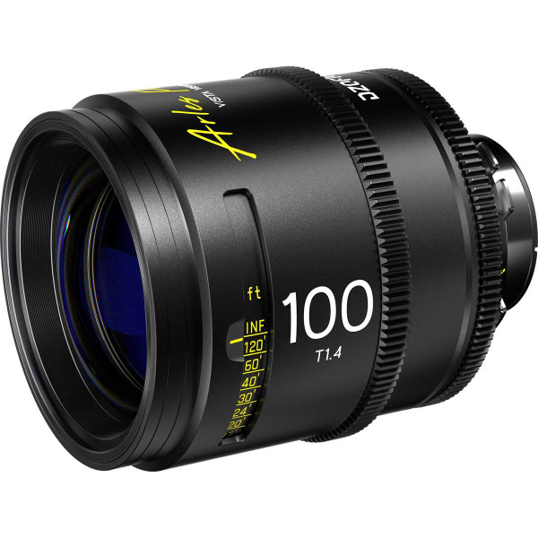 DZOFilm Arles 100mm T1.4 Obiectiv Cine Prime, Montura PL, Senzor FF/VV, Diametru 95mm, Filtru M86, 270° Focus