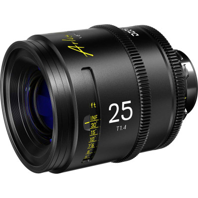 DZOFilm Arles 25mm T1.4 Obiectiv Cine Prime, Montura PL, Acoperire VV/FF, 270° Inel...