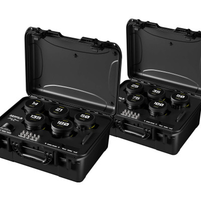 DZOFilm Arles FF/VV Prime Cine Set 10 Obiective, Montura PL, Focal 14-180mm, Apertura...