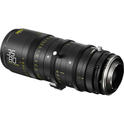 Avatar Shop|DZOFilm Catta 35-80mm T2.9 Obiectiv Cine Zoom, Montura Sony E, Full Frame, Iris 16 Lamele, Diafragma T2.9-T22, Negru|DZO Optics