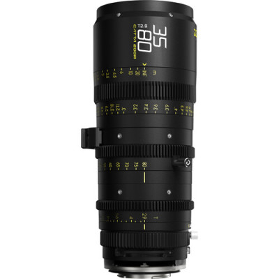 Avatar Shop|DZOFilm Catta 35-80mm T2.9 Obiectiv Cine Zoom, Montura Sony E, Full Frame, Iris 16 Lamele, Diafragma T2.9-T22, Negru|DZO Optics