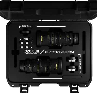 Avatar Shop|DZOFILM Catta FF 18-35/70-135mm T2.9 Set 2 Obiective Cine Zoom, Full-Frame, Apertura Constanta T2.9, 16 Lame, Montura Sony E, Ne|DZO Optics