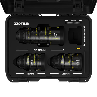 DZOFILM Education Promotion Set-Y24 Set Obiective Cinema, Vespid 16mm T2.8, Vespid 25mm...