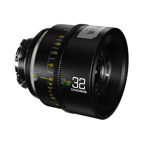 DZOFilm Gnosis 65mm T2.8 Obiectiv Macro Cine Prime, Scala Metrica, Reproductie 1:1, Carcasa Full-Metal, Include Hard Case