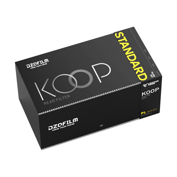 DZOFilm Koop Kit Filtre Spate pentru Obiective Vespid / Catta Ace PL-Mount, Standard Set, ND4/ND8/ND16, Filtru UV L365, Sticla H