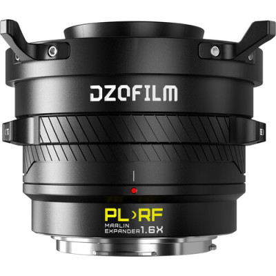 Avatar Shop|DZOFilm Marlin 1.6x Expander, Obiectiv PL pe Camera RF, Acoperire Full-Frame, Magnificatie 1.6x, Aluminiu|DZO Optics