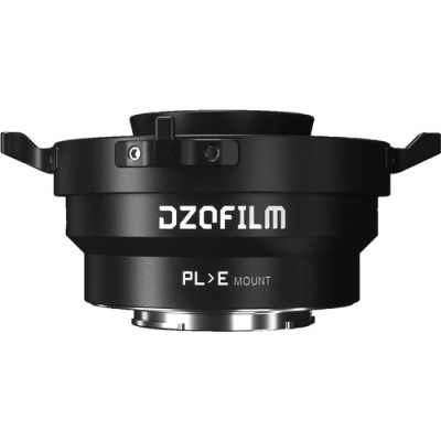 Avatar Shop|DZOFilm Octopus Adaptor Obiectiv PL la Camera E Mount, Montura Otel Inoxidabil, Interior Flocat, Suport 1/4"-20|DZO Optics
