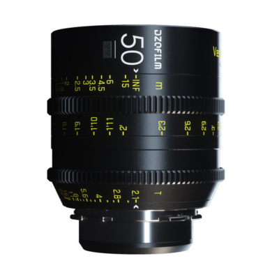DZOFilm Vespid 50mm T2.1 Obiectiv Cine, Montura PL, Full Frame, Iris 16 lame, Diametru...