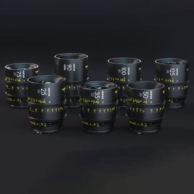 Avatar Shop|DZOFilm Vespid Kit B Obiective Cine PL Mount, 7 Obiective, 25/35/50/75/100/125mm T2.1 + Macro 90mm T2.8, Full-Frame, 46.5mm Imag|DZO Optics