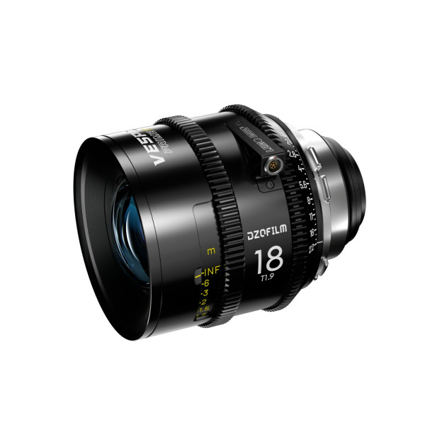 DZOFILM Vespid Prime 2 18mm Obiectiv Cinema PL, Apertura T1.9, Cerc de Imagine 46.3mm, Protocol Cooke /i, Montura PL