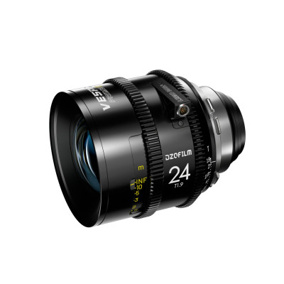 DZOFILM Vespid Prime2 24mm Obiectiv Cinema PL, Apertura T1.9, Cerc de Imagine 46.3mm,...