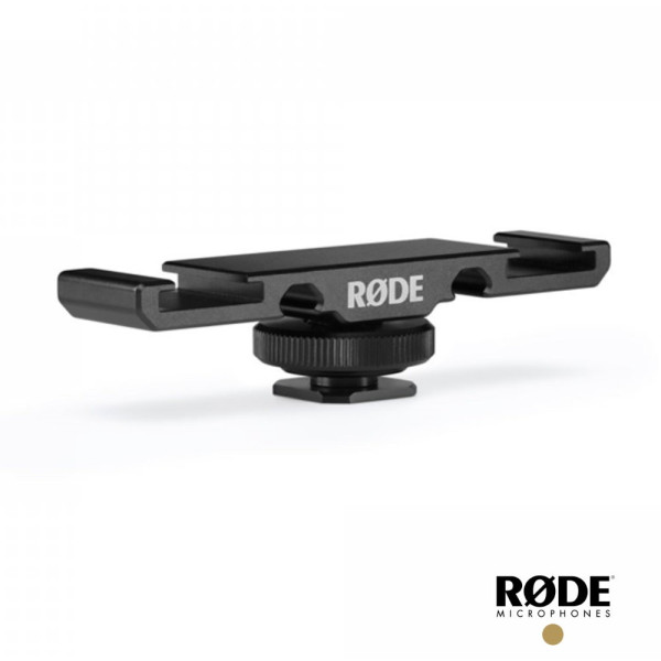 Rode DCS-1 Suport Dublu pentru Botita Camera, Aluminiu, Filet 1/4 Inch, Greutate 43g, Compatibil Wireless GO