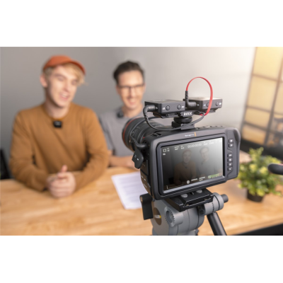 Avatar Shop|Rode DCS-1 Suport Dublu pentru Botita Camera, Aluminiu, Filet 1/4 Inch, Greutate 43g, Compatibil Wireless GO|RODE