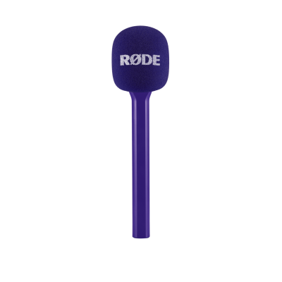 Rode Interview GO Adaptor Microfon Handheld, Mov, Parasolar Detasabil, Compatibil...