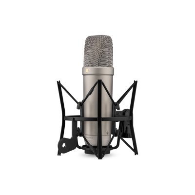 Avatar Shop|Rode NT1 5th Generation Silver Microfon Studio Hibrid, XLR si USB-C, Digital 192 kHz/32 Biti, Diafragma 1 Inch, Cardioid|RODE