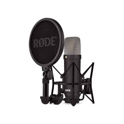 Avatar Shop|RODE NT1 Signature Series Black Microfon Studio Condenser, Capsula HF6, Cardioid, 4dBA Zgomot Propriu, 142dB SPL Maxim|RODE