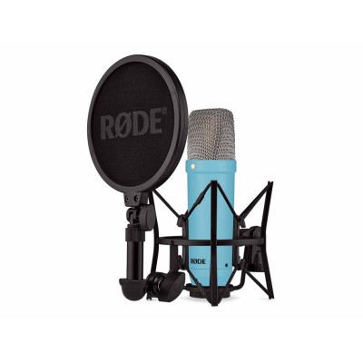 Avatar Shop|Rode NT1 Signature Series Blue Microfon Studio, Capsula 1 Inch HF6, Cardioid, Zgomot Propriu 4 dBA, SPL Maxim 142 dB|RODE