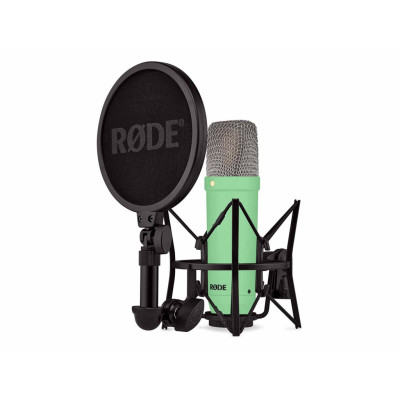 Avatar Shop|Rode NT1 Signature Series Green Microfon Studio Condenser, Capsula HF6 1 Inch, Cardioid, Zgomot Propriu 4 dBA, SPL 142 dB|RODE
