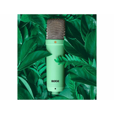 Avatar Shop|Rode NT1 Signature Series Green Microfon Studio Condenser, Capsula HF6 1 Inch, Cardioid, Zgomot Propriu 4 dBA, SPL 142 dB|RODE