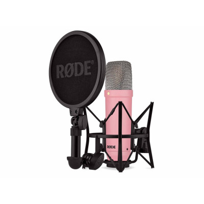 Avatar Shop|Rode NT1 Signature Series Pink Microfon Studio Condensator, Capsula HF6, Cardioid, Zgomot 4 dBA, SPL 142 dB|RODE