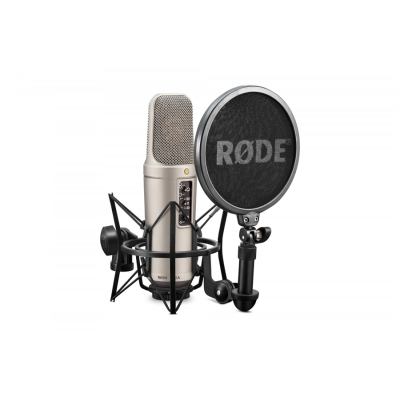 Avatar Shop|RODE NT2-A Studio Kit, Microfon Condensator Cu Diafragma Mare, Capsula 1 Inch, Suport Soc SM6, Cablu XLR 6m, Husa Transport|RODE