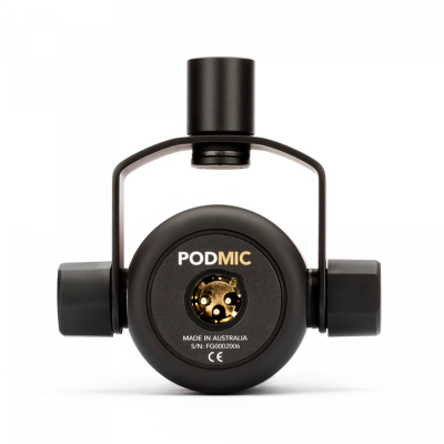 Avatar Shop|Rode PodMic Microfon Dinamic, Pattern Cardioid, Montura Swing Integrata, Filtru Pop Intern, Corp Metalic, Iesire XLR|RODE