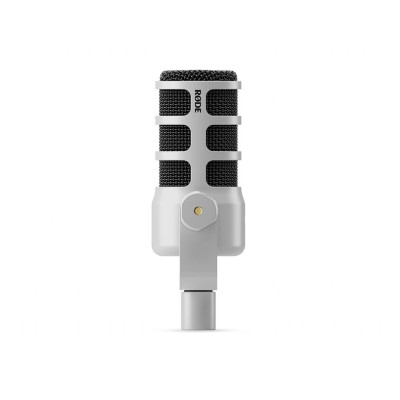 Avatar Shop|Rode PodMic Microfon Dinamic, Alb, Pattern Cardioid, Iesire XLR, Filtru Pop Intern, Constructie Metalica|RODE
