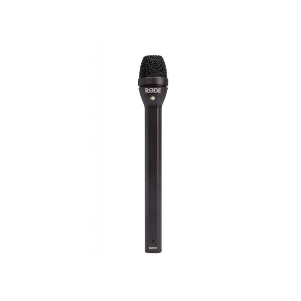 RODE Reporter Microfon Dinamic pentru Interviuri, Omnidirectional, Montaj Antisoc Intern, Maner Extins, Iesire XLR