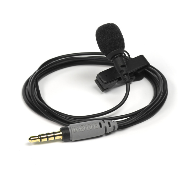 RODE smartLav+ Microfon Lavaliera, Conector TRRS, Capsula Condensator Omnidirectionala, Compatibil iOS si Android