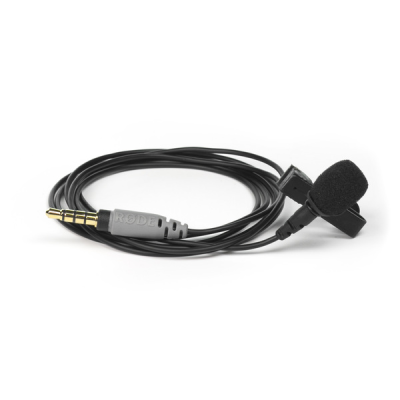 Avatar Shop|RODE smartLav+ Microfon Lavaliera, Conector TRRS, Capsula Condensator Omnidirectionala, Compatibil iOS si Android|RODE