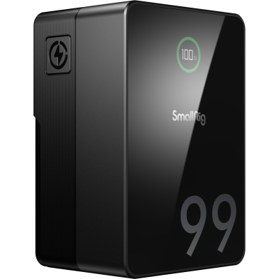 SmallRig 4292 VB99 Pro Mini V-Mount Baterie externa Capacitate 99Wh (100W PD) Carcasa...