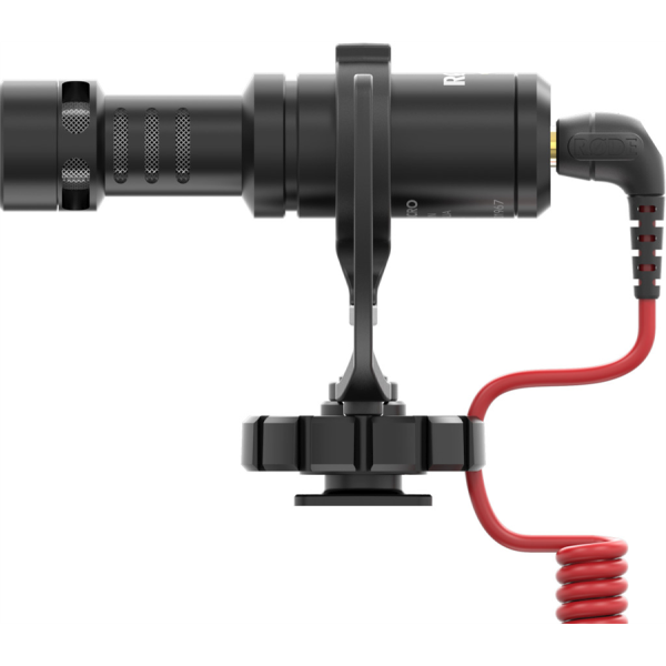 Rode VideoMicro Microfon Directional pentru Camera, Montura Rycote Lyre, Capsula 1/2 inch, Cardioid, Conector Jack 3.5mm TRS