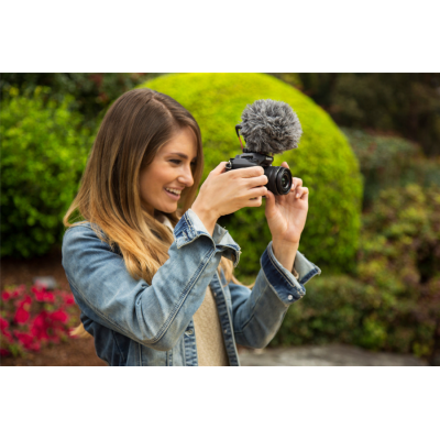 Avatar Shop|Rode VideoMicro Microfon Directional pentru Camera, Montura Rycote Lyre, Capsula 1/2 inch, Cardioid, Conector Jack 3.5mm TRS|RODE