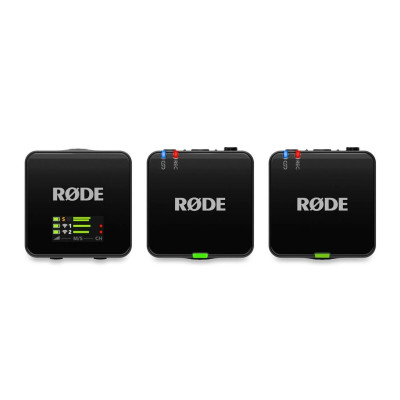 Avatar Shop|Rode Wireless GO Gen 3 Sistem Microfon Wireless, 2 Canale, Inregistrare 32-bit Float, Transmisie Series IV, Raza 260m, Negru|RODE