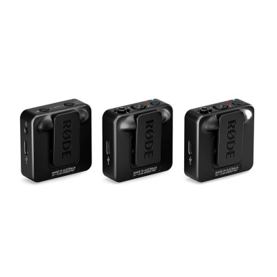 Avatar Shop|Rode Wireless GO Gen 3 Sistem Microfon Wireless, 2 Canale, Inregistrare 32-bit Float, Transmisie Series IV, Raza 260m, Negru|RODE