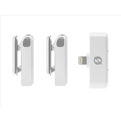Avatar Shop|RODE Wireless Micro Sistem Microfon Wireless, Receptor Lightning, Alb, 2 Canale, Autonomie 21 Ore|RODE