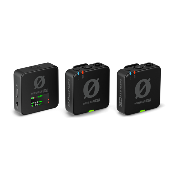 RODE Wireless PRO Sistem de Microfon Wireless Compact, Culoare Negru, Produs Original RODE
