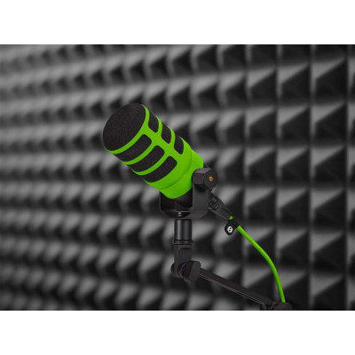 Avatar Shop|Rode WS14 Filtru Pop pentru PodMic, Verde, Spuma Densitate Ridicata, Lungime 122mm, Diametru 72mm|RODE