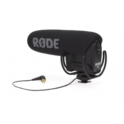 Avatar Shop|RODE VideoMic Pro Rycote Microfon Directional pentru Camere, Capsula 1/2 inch, Suspensie Rycote Lyre, Filtru Trece-Sus 80Hz|RODE