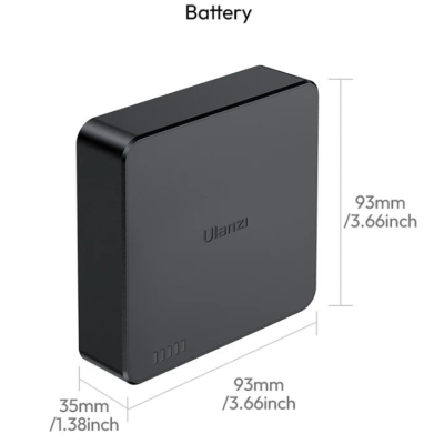 Avatar Shop|Ulanzi P018 B01 Acumulator Rezerva 20V, 46Wh, Pentru Ulanzi EC65W, USB Type-C PD, 40 Minute Autonomie|Ulanzi