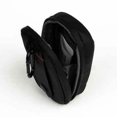 Avatar Shop|Ulanzi BP14 Husa Mica pentru Accesorii, Poliester Rezistent la Apa, Inchidere cu Fermoar, Bucla pentru Curea, Carabina Inclusa|Ulanzi
