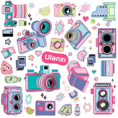 Avatar Shop|Ulanzi C069 Husa Protectoare Colorata, Dimensiune 45x45cm, Autoadeziva, Material Microfibra, Compatibila cu Camere si Telefoane|Ulanzi