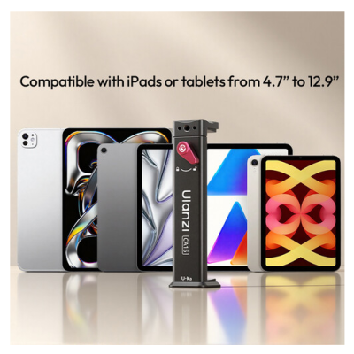 Avatar Shop|Ulanzi CA15 OneLock Clema Tableta, Aluminiu, Compatibil 7.9-12.9 inch, Montura Arca/Uka, Prindere Cold Shoe|Ulanzi