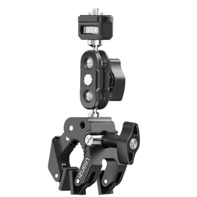 Avatar Shop|Ulanzi CO78 Super Clamp Kit, Cleste si Magic Arm cu Cap Dublu, Rotatie 360°, Montura 1/4 si ARRI, Sarcina Maxima 1kg|Ulanzi