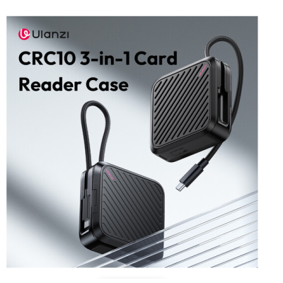 Avatar Shop|Ulanzi CRC10 Card Reader 3-in-1, CFexpress Type A, SD, microSD, USB-C 3.2 Gen 2, 10 Gb/s, Carcasa Aluminiu|Ulanzi