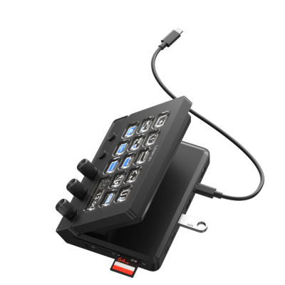 Avatar Shop|Ulanzi D200X Creative Deck, Docking Station 8-in-1, 14 Taste LCD Programabile, Display 5.5 Inch, HDMI 4K/60Hz|Ulanzi