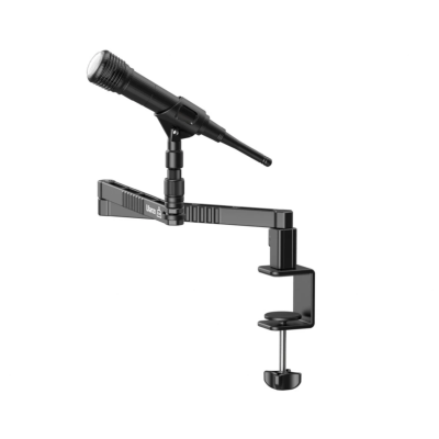 Avatar Shop|Ulanzi LS26 Brat Microfon Low Profile, Aluminiu, Capacitate 2kg, Lungime 480mm, Clema Masa 50mm, Rotatie 360 grade|Ulanzi