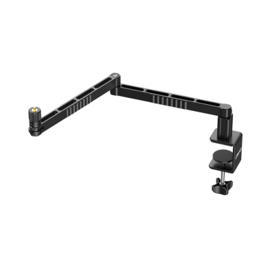 Avatar Shop|Ulanzi LS26 Brat Microfon Low Profile, Aluminiu, Capacitate 2kg, Lungime 480mm, Clema Masa 50mm, Rotatie 360 grade|Ulanzi