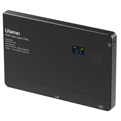 Avatar Shop|Ulanzi LT003 Lampa Video LED 10", RGB 360°, CCT 2500-9000K, 266 LED-uri, CRI peste 95, Baterie 8000mAh|Ulanzi