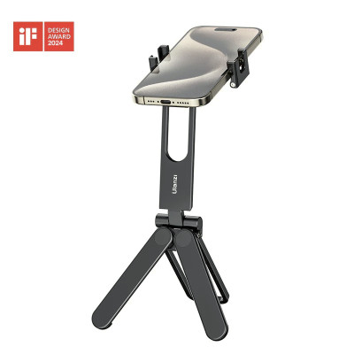 Avatar Shop|Ulanzi MA26 Trepied Pliabil de Buzunar pentru Telefon, Aluminiu, Vertical si Orizontal, Unghi Ajustabil, Sarcina 700g|Ulanzi